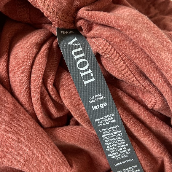 Vuori Performance Jogger Tamarind Heather Large VW303 - Picture 4 of 4